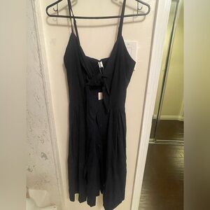 Chic Strapless Black Dress